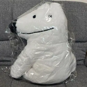 혼마 아키라 앉아있는 울프군 봉제 인형 LL