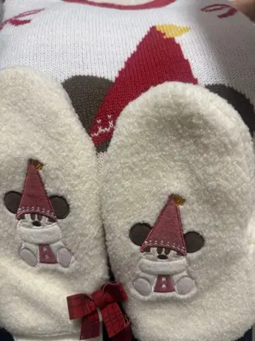 릴린린 스웨터 미튼 세트 크리스마스 디즈니 릴린린
