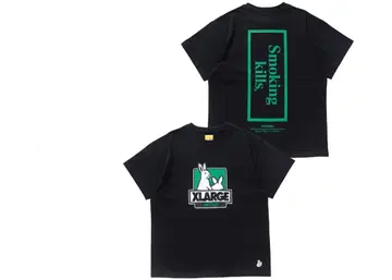 XLARGE FR2 콜라보 T셔츠 블랙