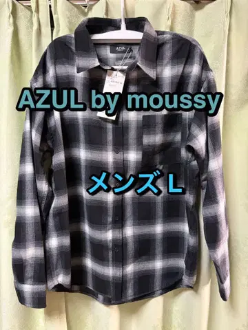 미사용 새상품 AZUL by moussy 셔츠 아줄바이마우지