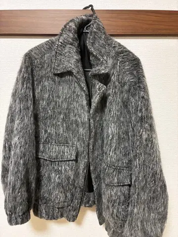 SERACE 퍼풍 그레이 점퍼