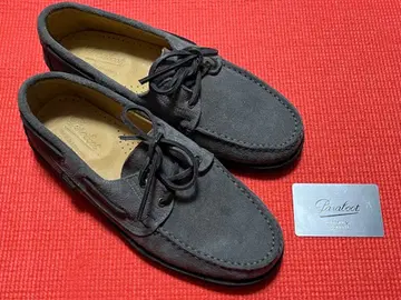 파라부트 그레이 데크 슈즈