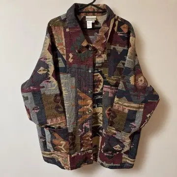 총 고블랑 직조 자켓 빈티지