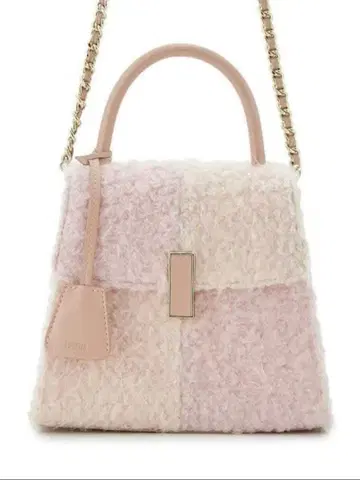 FUR FUR 퍼퍼 [ WEB 한정 컬러 ] 바이컬러 트위드 백