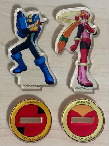 록맨 에그제 아크릴 스탠드 2종