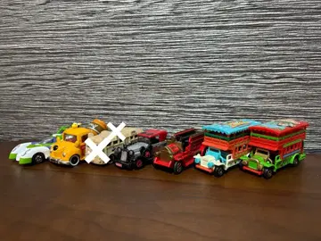 디즈니 리조트 한정판 토미카 6대 묶음 판매