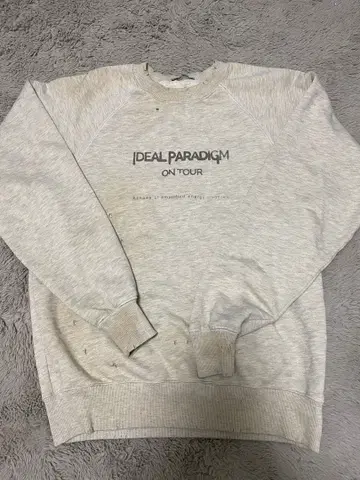 ZARA 가공 맨투맨