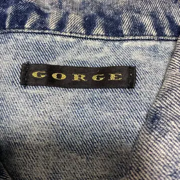 GORGE 라이트 블루 데님 자켓