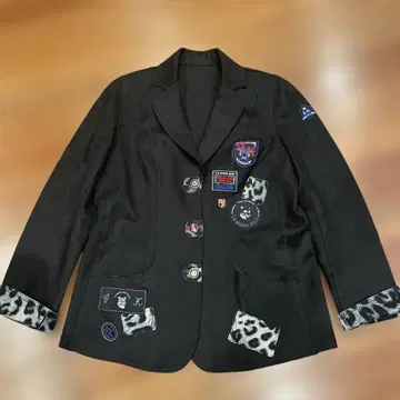 LA MODA GOJI 레오파드 무늬 블레이저