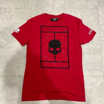 HYDROGEN 스컬 프린트 T셔츠 L