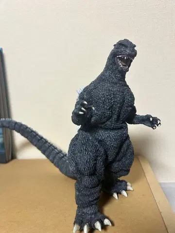 카이요도 고질라(1991) 미들 소프트 비닐 키트 복각판 도색 완료품