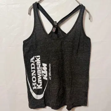 한정품 HONDA Kawasaki 탱크탑 [ S ] 다크 그레이
