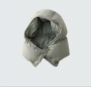 유니클로 c 나일론 후디드 넥워머