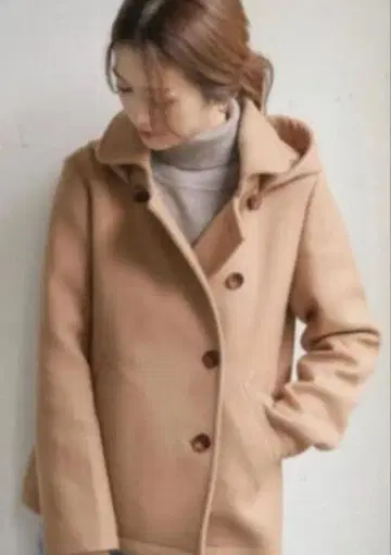 URBAN RESEARCH DOORS 베이지 숏코트 M