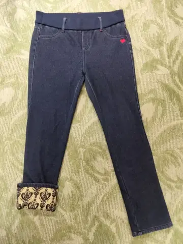 &Love 앤드러브 QVC 청바지 레깅스 LL 속기모