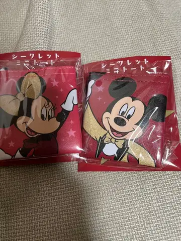 디즈니 스토어 한정판 시크릿 미니 토트 미키 미니 새상품
