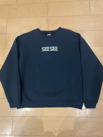 SEE SEE FONT LOGO CREW BLACK