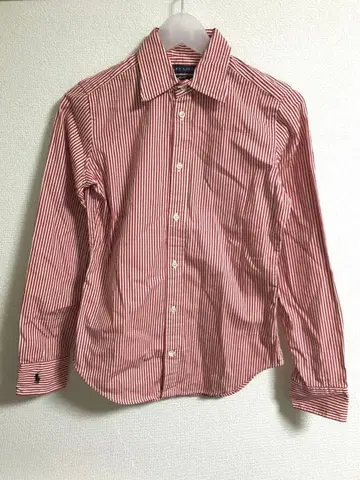 랄프 로렌 스트라이프 셔츠 여성용 사이즈 2