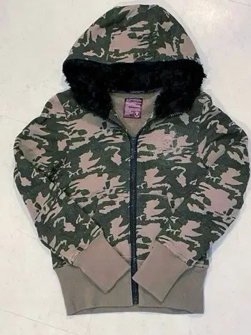 마크앤로나 카모플라쥬 플리스 후드티