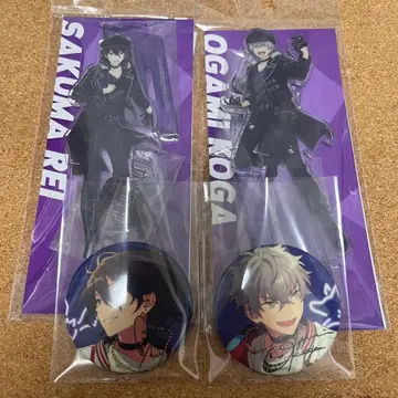 앙스타 아크릴 스탠드 사쿠마 레이 오오가미 코가 캔뱃지 7주년