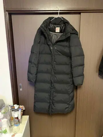 한국 브랜드 8seconds 롱 다운 코트