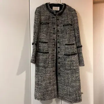 Herve Leger 트위드 코트