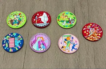 디즈니 자수 캔뱃지 7개 세트