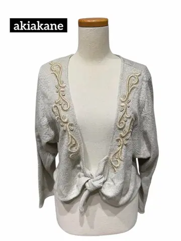 akiakane 가디건 볼레로 자수