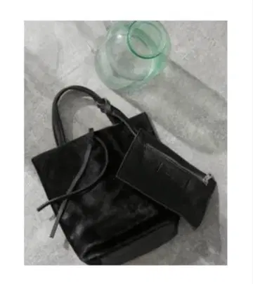 [ MARLON/말론 ] SHOPPER MINI HALF PONY: 백