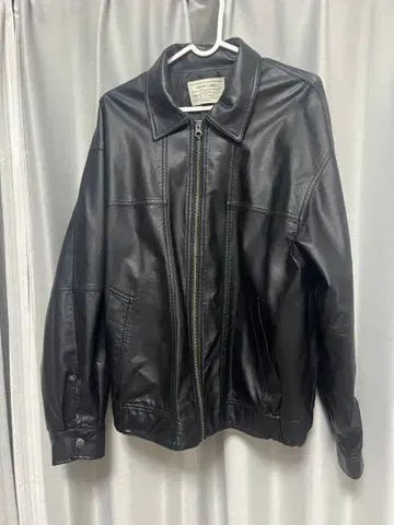 SONNY LABEL 블랙 가죽 자켓