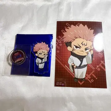 스쿠나 THE캐릭터 미니 아크릴 스탠드 배틀 특전 브로마이드 주술회전