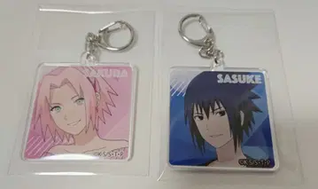 점프 페스타 NARUTO 아크릴 키링 사쿠라 사스케
