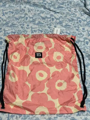 미사용 새상품 marimekko 우니코 포켓터블 냅색