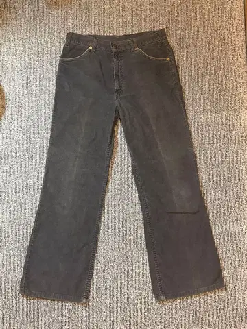 80s 코듀로이 팬츠 다크 그레이