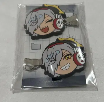 CR crazy raccoon 달마리즈고드 러버 클립