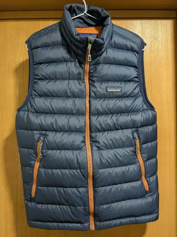 파타고니아 다운 스웨터 베스트 XS 네이비