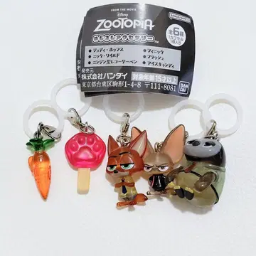 주토피아 메지루시 액세서리 준완성 5종 세트 닉