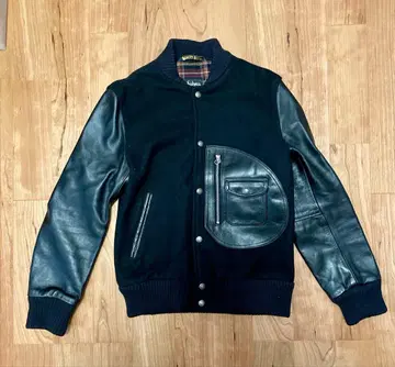 SCHOTT 샷 D 포켓 바시티 자켓 스타디움 자켓 USA제