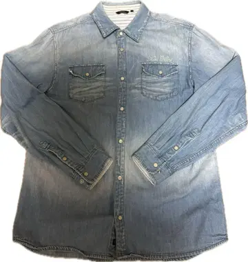 Karl Kani 데님 셔츠 XL 사이즈