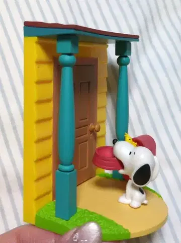 스누피 도어 스토리 2 밥 아직? 리멘트 완성품