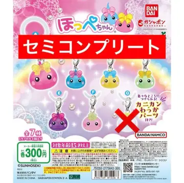 홋페짱 메지루시 액세서리 가챠 세미 컴프 2