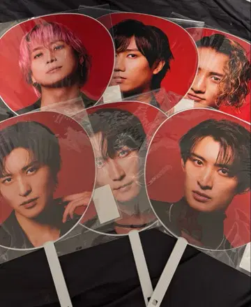 SnowMan Dome Tour 부채 6개 세트