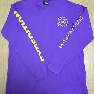 THE NORTH FACE 더 노스 페이스 보라색 긴팔 S