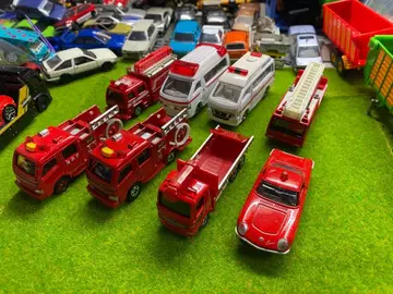 토미카 묶음 판매 소방차 긴급 차량 미니카 작업차 구급차 8대 세트