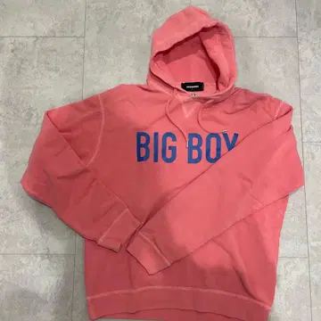 D-Squared2 BIG BOY 후드티 L 핑크