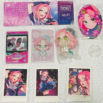 에이 스테 에이리언 스테이지 미지 캔뱃지 베이비 피규어 애니메이트