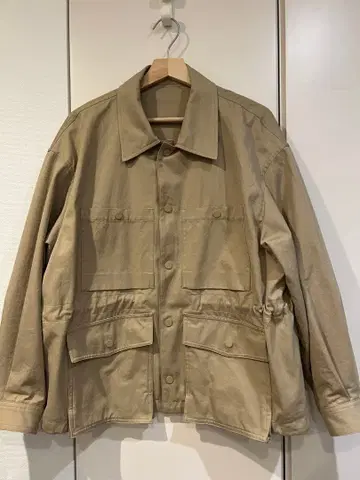 Cornier 코튼 트윌 필드 자켓 S 사파리