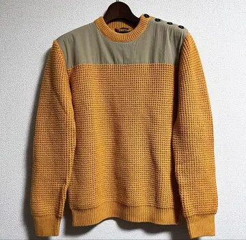 junhashimoto 엘보 패치 니트