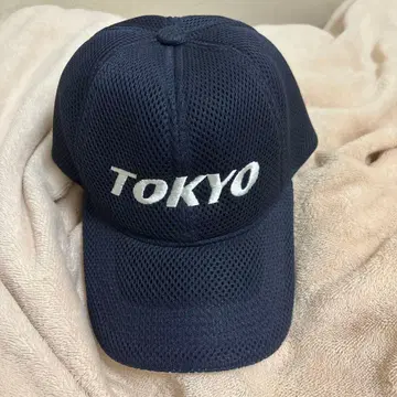 미즈노 도쿄 메쉬 캡 네이비