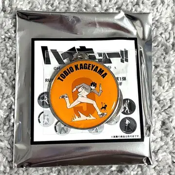 하이큐 RUN 메탈 키링 컬렉션 카게야마 토비오 점프 페스타